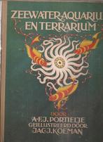 Portielje, A.F.J. - Zeewater-aquarium en terrarium Verkade, Boeken, Prentenboeken en Plaatjesalbums, Gelezen, Ophalen of Verzenden