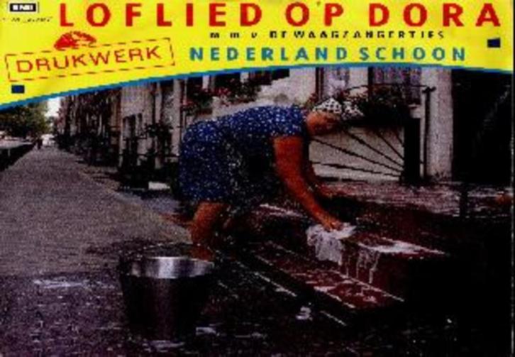 Drukwerk_loflied op dora, Cd's en Dvd's, Vinyl Singles, Gebruikt, Single, Nederlandstalig, 7 inch, Ophalen of Verzenden