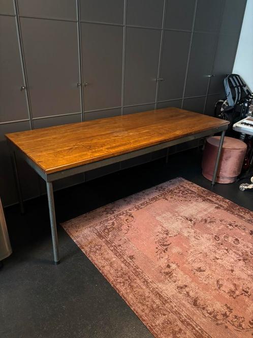 Industriële tafel, Antiek en Kunst, Antiek | Meubels | Tafels, Ophalen