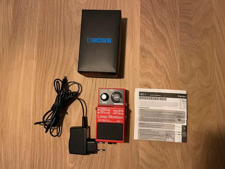 Boss RC-1 Loopstation + 9V-Adapter, Muziek en Instrumenten, Effecten, Zo goed als nieuw, Ophalen
