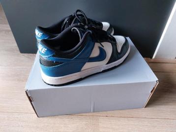 Nike sportswear Dunk Unisex sneakers laag wit/blauw/zwart beschikbaar voor biedingen