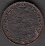 Nederland halve cent 1937 Wilhelmina in munthouder, Postzegels en Munten, Munten | Nederland, Ophalen of Verzenden, Koningin Wilhelmina