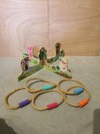 Houten ringwerpspel/ringen werpen/werp spel, zgan, Ophalen of Verzenden, Zo goed als nieuw