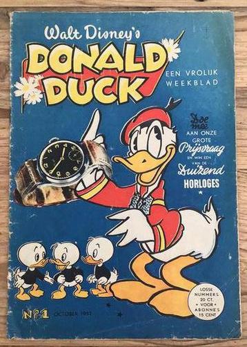 Donald Duck nr1 (1952) beschikbaar voor biedingen