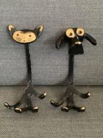 Walter Bosse vintage messing kapstokhaken 1950s, Antiek en Kunst, Ophalen