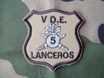 Embleem 5de cavalerie regiment Chili, Verzenden, Landmacht, Amerika, Embleem of Badge