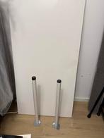 IKEA LINNMON tafelblad met 2 ADILS poten - Wit-12060cm, Ophalen