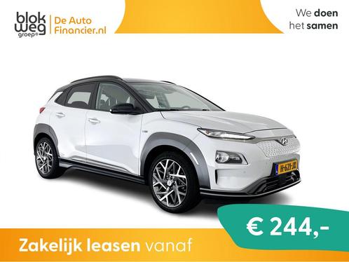 Hyundai Kona EV Premium 64 kWh [ 3-Fase ] € 18.345,00, Auto's, Hyundai, Bedrijf, Lease, Financial lease, Kona, ABS, Achteruitrijcamera