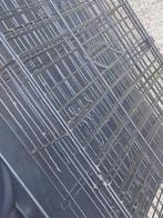 1 bench metaal zwart, Dieren en Toebehoren, Hondenhokken, Ophalen of Verzenden, Minder dan 65 cm