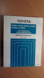 Toyota. Automatic transmission repair manual A340E, A343H, Ophalen of Verzenden