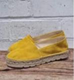 Toni Pons - Suedeleren espadrilles maat 37 - Nieuw €90, Geel, Nieuw, Ophalen of Verzenden, Toni Pons