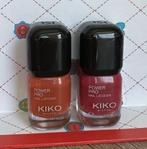 Kiko Milano Power Pro nagellak lacquer 117 Brick en 21 Ruby, Nieuw, Oranje, Ophalen of Verzenden, Handen en Nagels