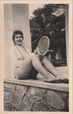 fotokaart  -  dame, Verzenden, Voor 1940, Zo goed als nieuw, Klederdracht