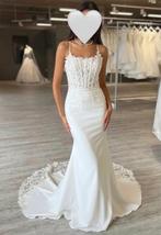 Trouwjurk, Wed2b, Wit, Ophalen of Verzenden, Zo goed als nieuw