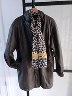 Dames jas echt leer  / echt leren jas maat 42, Ophalen of Verzenden, Zo goed als nieuw, Maat 38/40 (M), Bruin