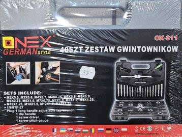 ONEX Tap & Die Set - 40 Delig beschikbaar voor biedingen