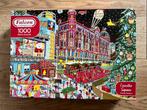 Falcon Kerst puzzel 1000 stukjes Leicester Square, Ophalen of Verzenden, 500 t/m 1500 stukjes, Zo goed als nieuw