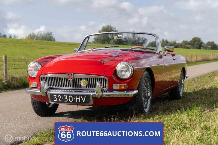 MG MGC Cabriolet | 1969 | Route 66 Auctions, Auto's, Oldtimers, Bedrijf, Te koop, MG, Benzine, Overige carrosserieën, Handgeschakeld