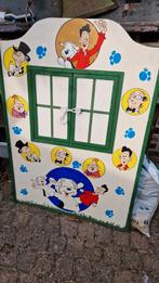 Poppenkast met poppen, Ophalen, Gebruikt, Hout