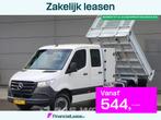 Mercedes Sprinter 514 CDI Dubbel Cabine Kipper met Kist Dubb, Stof, Gebruikt, Euro 6, 4 cilinders