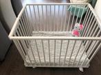 Opvouwbare box, wit in nette staat, wipstoel, babytrainer, Kinderen en Baby's, Ophalen of Verzenden, Gebruikt, In hoogte verstelbaar
