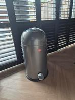 Wesco Kickmaster 33 liter Grafiet Softclose prullenbak, Ophalen, Met pedaal, 50 tot 75 cm, 40 liter of meer