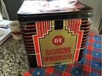 Groot bewaarblik DE., Verzamelen, Blikken, Ophalen of Verzenden, Gebruikt, Koffie, Douwe Egberts