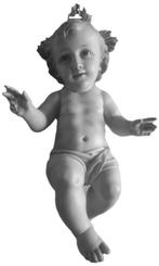 Uitzonderlijk Groot Antiek Kindje Jezus, Ophalen of Verzenden, Gebruikt