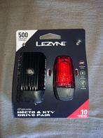 Lezyne Hecto Drive 500XL / KTV Drive+ Verlichtingsset, Verlichtingsset, Nieuw, Ophalen of Verzenden, Oplaadbaar