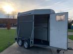 Henra 2 paardentrailer groot NIEUWE BODEM Marge, Dieren en Toebehoren, Gebruikt, 2-paards trailer