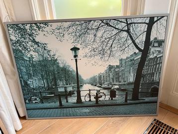 Amsterdam Grachten Print beschikbaar voor biedingen
