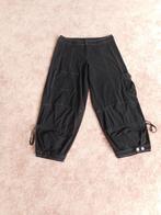 MC Planet zwarte travelstof broek 3/4 lengte maat 36, Kleding | Dames, MC Planet, Zwart, Ophalen of Verzenden, Zo goed als nieuw