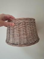 Rieten lampenkap, 25 tot 50 cm, Rond, Ophalen of Verzenden, Bruin