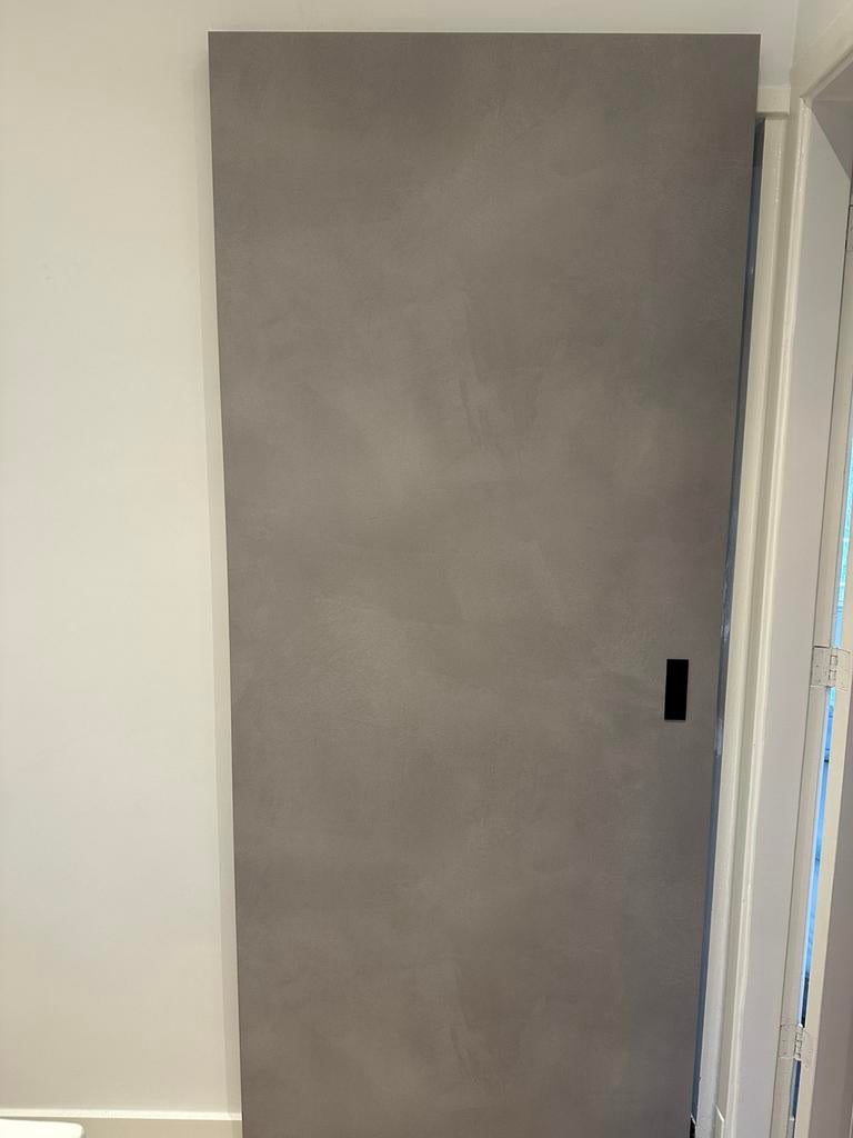 Nieuwe HPL deur (onzichtbaar schuifsysteem), Ophalen, Nieuw, Binnendeur, 215 cm of meer