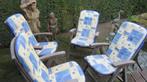 Hartman prestige tuinmeubel set bruin-beige., Ophalen, Gebruikt, Kunststof, Verstelbaar