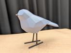 Decoratie vogel lila zwarte snavel en pootjes!, Ophalen of Verzenden, Zo goed als nieuw