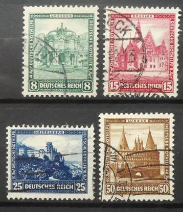 1931 Duitse Rijk 459-462 gebruikt (B30-12) beschikbaar voor biedingen