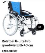 G-lite Pro rolstoel, zitbreedte 40 cm, Diversen, Ophalen, Inklapbaar, Duwrolstoel