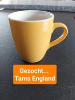 Gezocht, Tams England beker-Eigeel, Huis en Inrichting, Keuken | Servies, Gebruikt, Ophalen of Verzenden