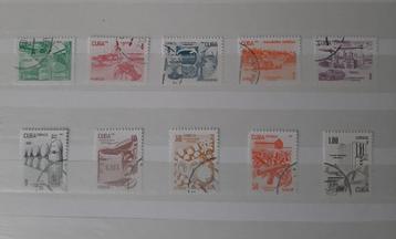 1 Kaart Postzegels Cuba Nr. 3 Gestempeld beschikbaar voor biedingen
