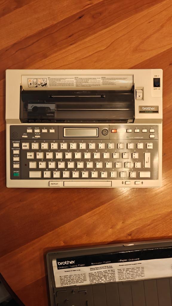 Bother EP-20 Typemachine, Diversen, Typemachines, Zo goed als nieuw, Ophalen of Verzenden