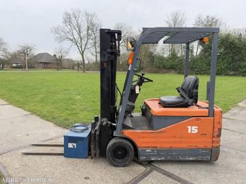 Toyota 1500KG elektrische heftruck + Sideshift + verlichting beschikbaar voor biedingen