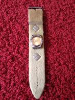 Stoere Swatch horloge met opvallende band, Overige materialen, Gebruikt, Polshorloge, Ophalen of Verzenden