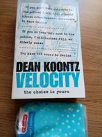Dean koontz:velocity.pocket.meerdere engelse pockets 1 euro, Ophalen, Gelezen, Dean Koontz
