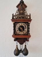Antieke Zaanse Klok met Gewichten, Antiek en Kunst, Ophalen of Verzenden