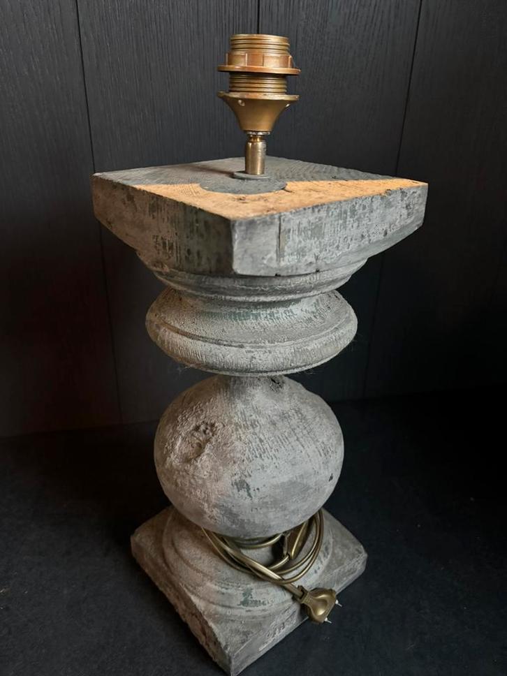 Aura Peeperkorn Baluster lamp zonder kap, Huis en Inrichting, Lampen | Tafellampen, Zo goed als nieuw, Minder dan 50 cm, Ophalen of Verzenden