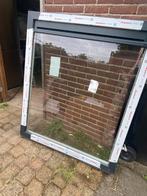 Kunststof kozijn 130 110cm  antraciet/ glas – als nieuw, Doe-het-zelf en Verbouw, Kozijnen en Schuifpuien, Ophalen of Verzenden