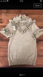 Reinders ruffle top glitter maat XXS - in zeer goede staat, Reinders, Verzenden, Zwart, Zo goed als nieuw