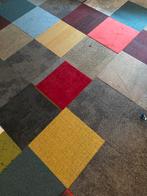 Verschillende Tapijttegels, Huis en Inrichting, Stoffering | Vloerbedekking, Ophalen, Gebruikt, Wit, Tapijttegels