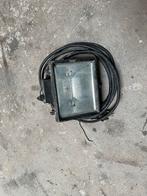 Bouwlamp 230V  14x18cm, Ophalen of Verzenden, Gebruikt, 200 tot 500 watt, Lamp met armatuur